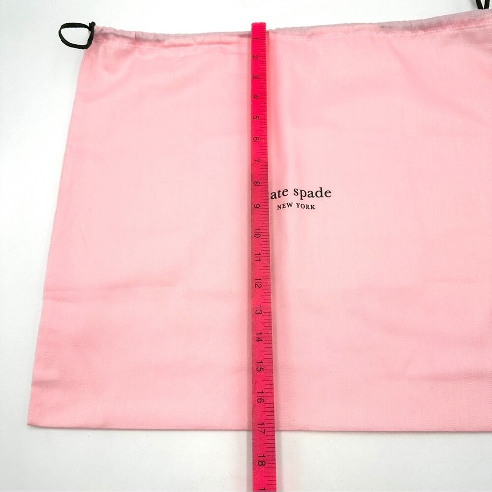 KATE SPADE handbag pink duster bag Size large Drawstring - Picture 5 of 7